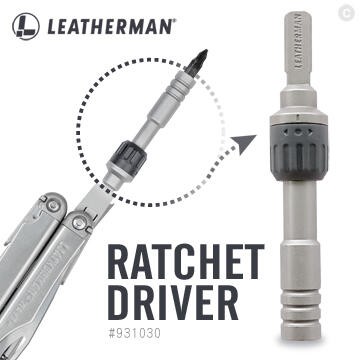 "台南工具好事多" 公司貨 Leatherman RATCHET DRIVER 棘輪驅動器 #931030