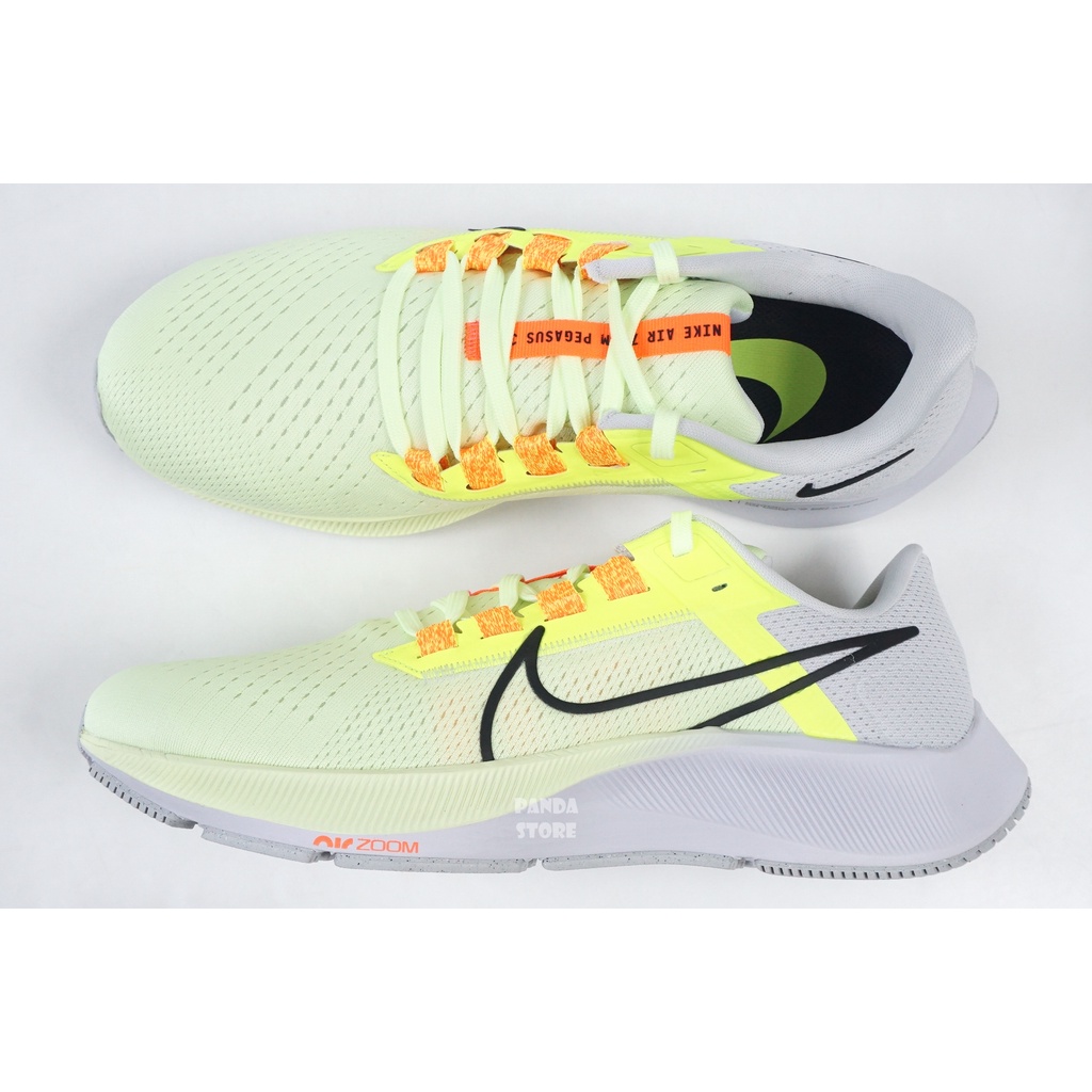 胖達）NIKE AIR ZOOM PEGASUS 38 小飛馬 運動鞋 CW7356-700 螢光綠 男鞋