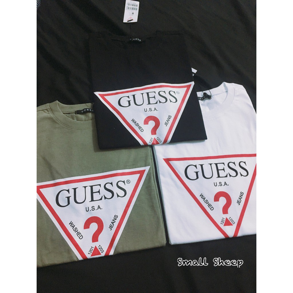 代購款 Guess 大logo 短t 韓國代購 蝦皮購物