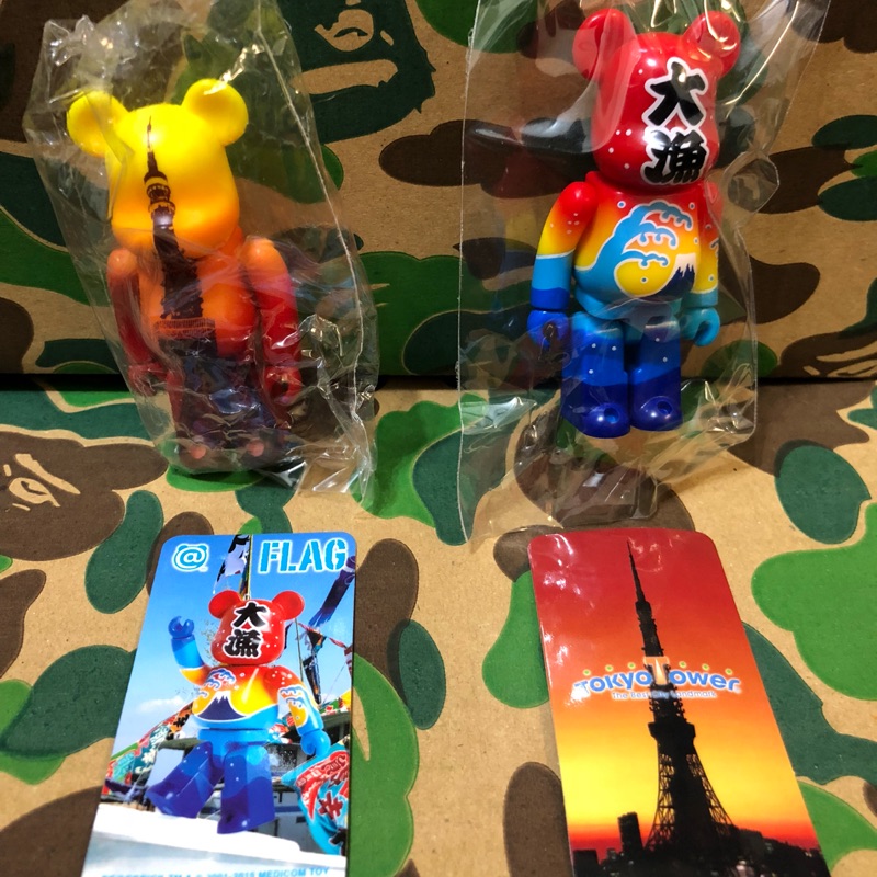 BE@RBRICK 東京鐵塔 大漁 100%