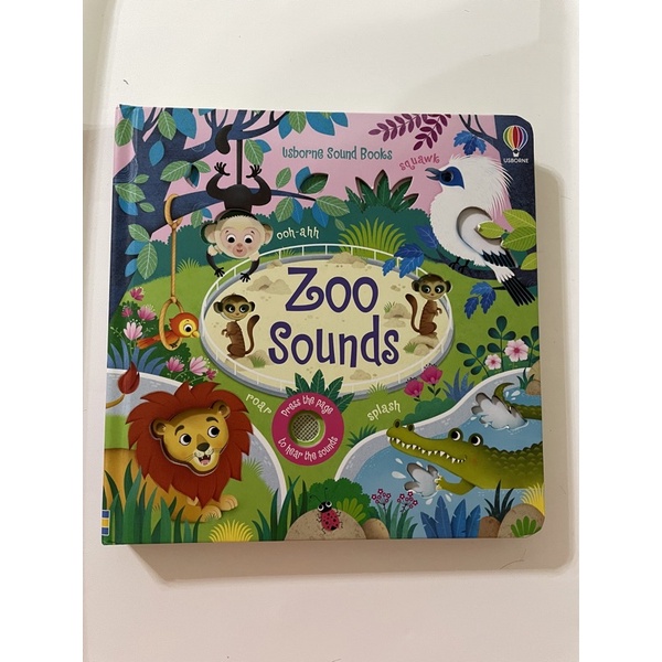 Usborne Zoo Sounds動物園硬頁音效書&amp;Twinkle little star  限Kimyaguo下單