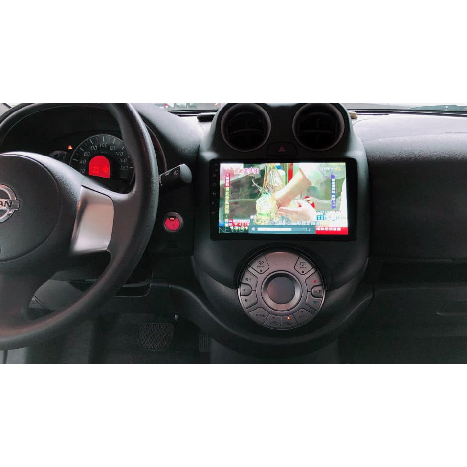 八核心機皇款 Nissan March 11年~9吋 安卓機 車機 倒車顯影 汽車多媒體影音 導航 行車記錄器 GPS