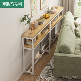 【免運】可定製/新品沙發後客廳置物架夾縫櫃靠墻超窄收納櫃子床邊床頭床尾墻邊長條桌置物架 夾縫櫃 沙發架