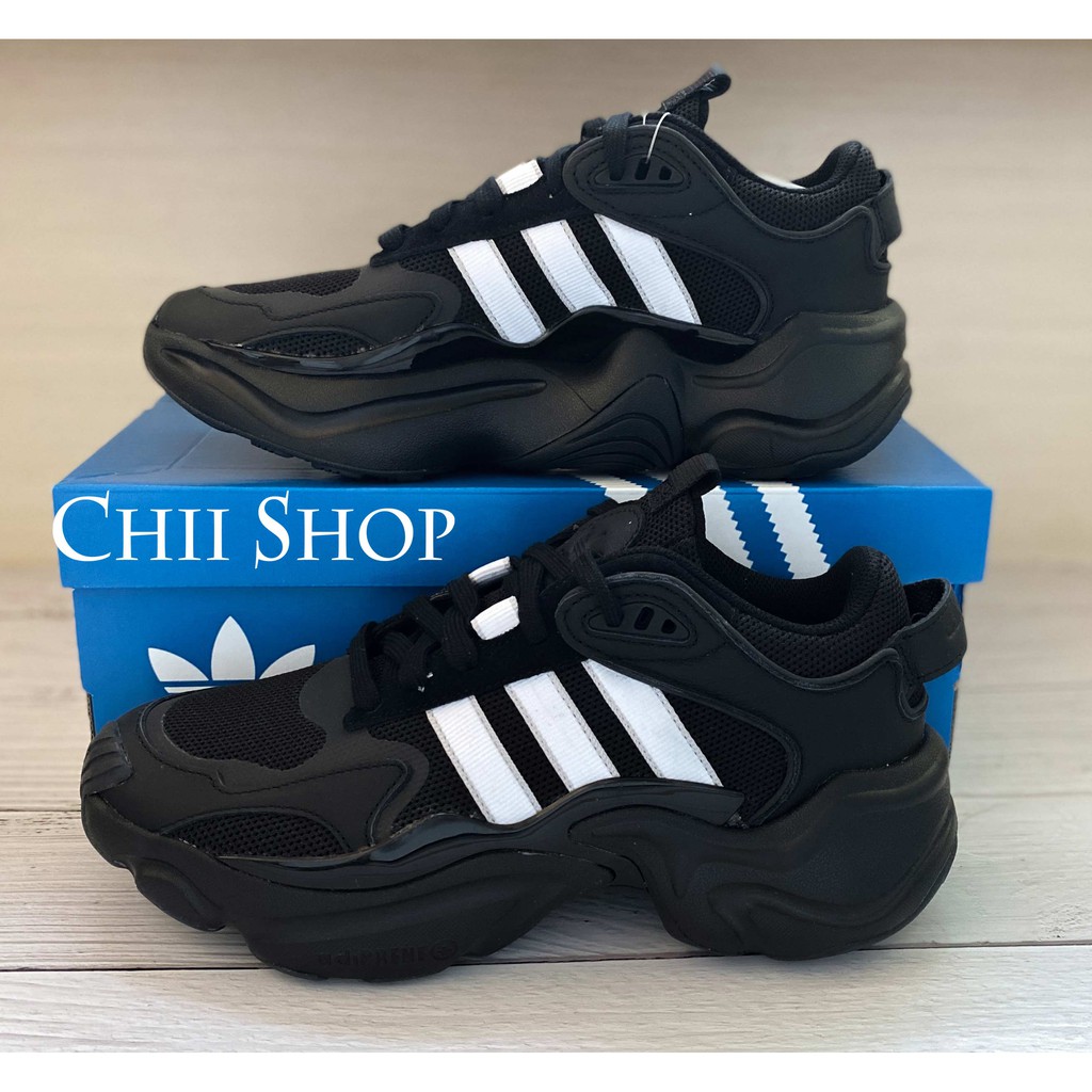 【CHII】韓國代購 adidas Magmur Runner Shoes 女款 黑色 三線 老爹鞋 EE5141