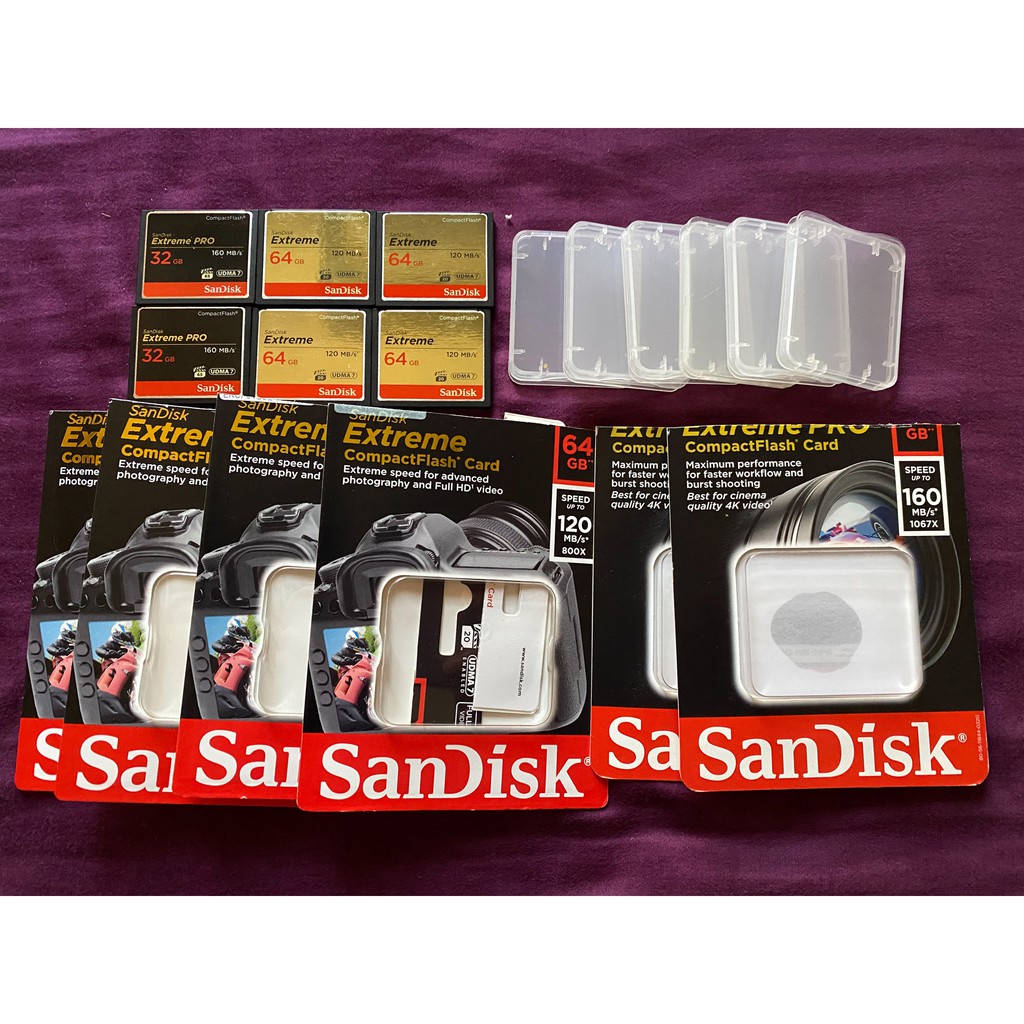 SanDisk Extreme pro CF 120M/160MB /32GB/64GB 記憶卡 終身保固 群光公司貨