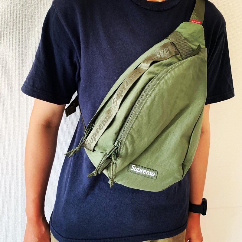 ショルダーバッグSupreme Sling Bag Olive - ショルダーバッグ