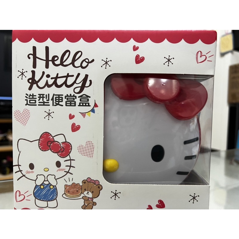 全新！現貨！Hello Kitty造型便當盒