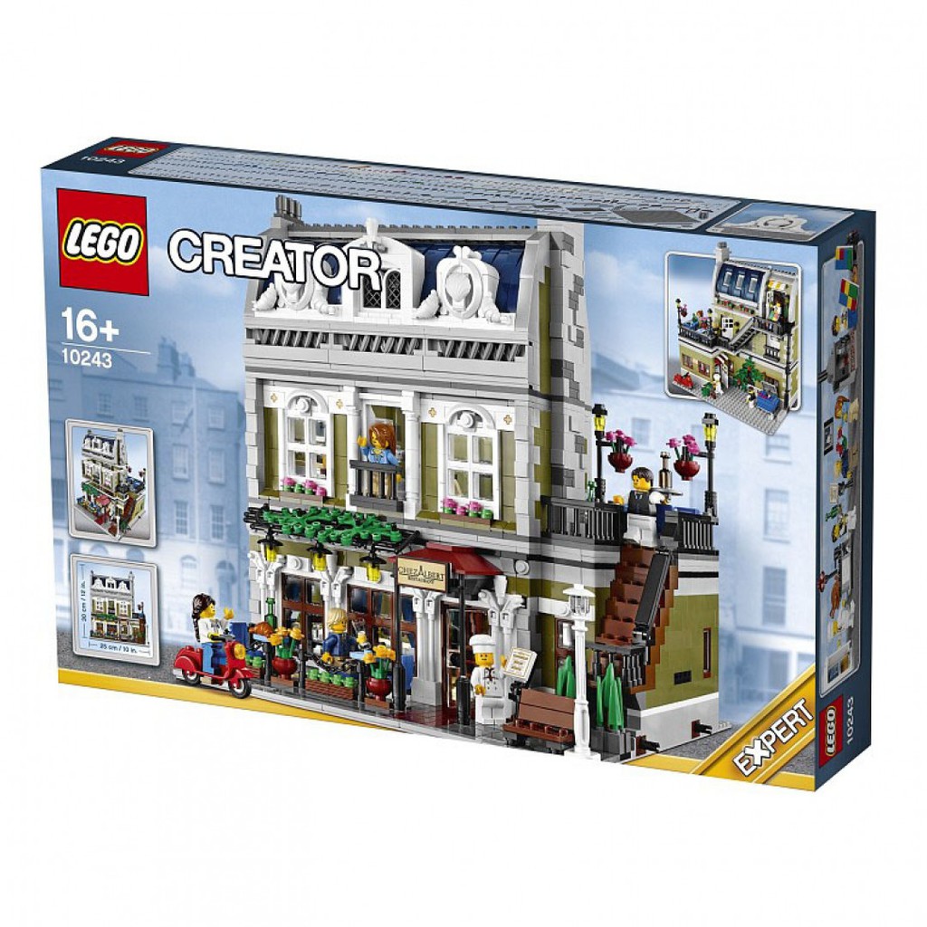 【全新】LEGO 樂高 10243 Parisian Restaurant 巴黎餐廳 街景系列 (免運促銷中)