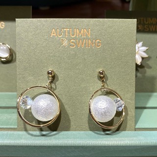 【Autumn Swing】《Solar》鍍金耳環