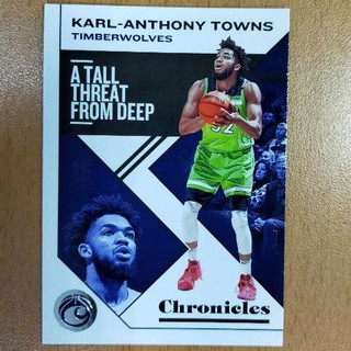 2019-20 Chronicles 明尼蘇達灰狼隊 Karl-Anthony Towns 球員卡