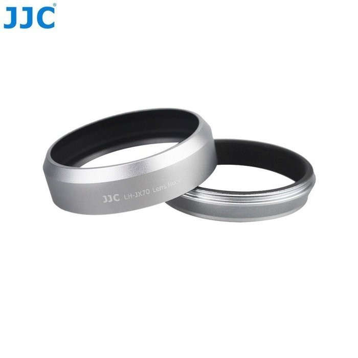 JJC Fuji X70 X-70 X100 X-100 專用LH-X70 兩件式金屬遮光罩  贈鏡頭蓋 現貨
