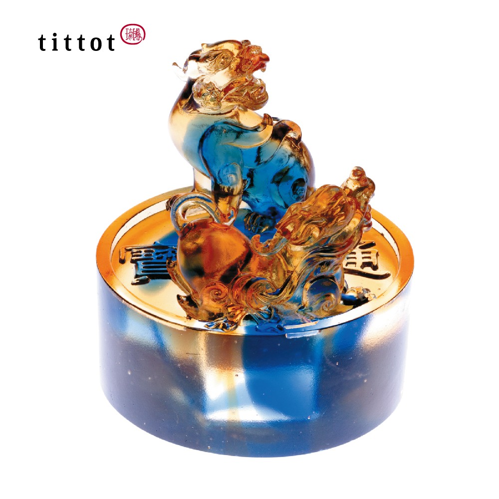 【tittot 琉園丨緣滿富貴】 琉璃 藝術品 收藏 擺飾