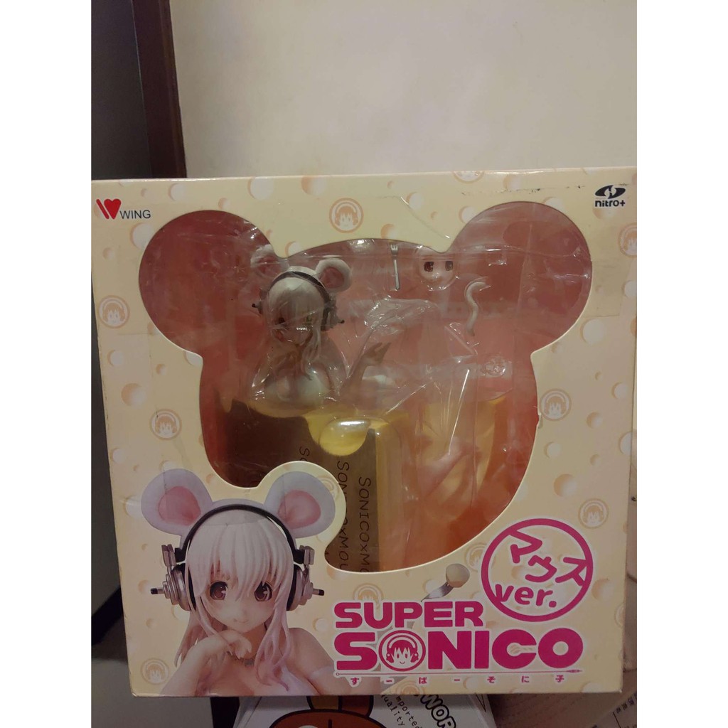 【娃娃機戰利品】超級索尼子 老鼠 鼠耳 奶酪 公仔 模型