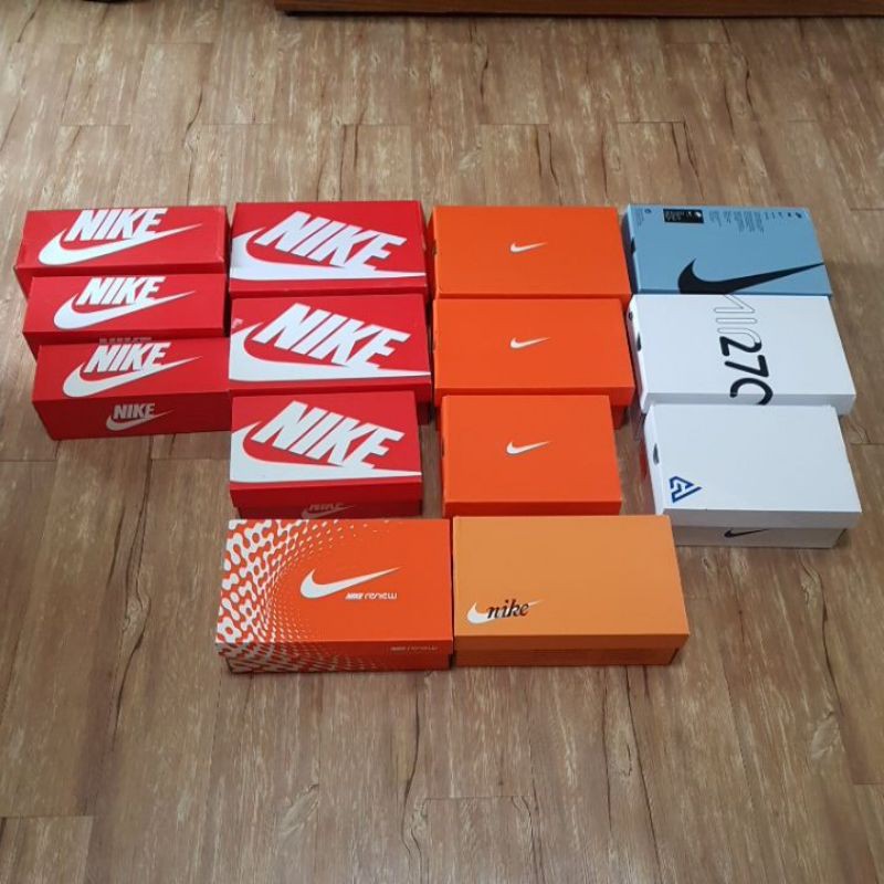 二手 nike ，hoka 各式鞋盒