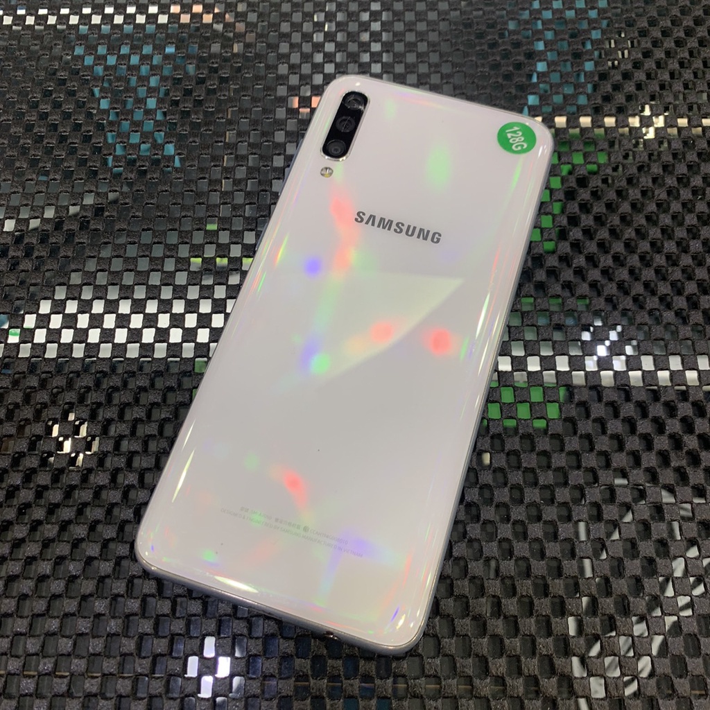 %【瑕疵品出清 】三星 A70 白 128G 6.7吋 SAMSUNG 零件機 台中 板橋 竹南 台南 高雄 實體店