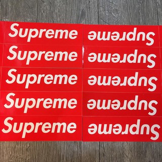 SUPREME 貼紙 BOX LOGO STICKER 防水貼紙