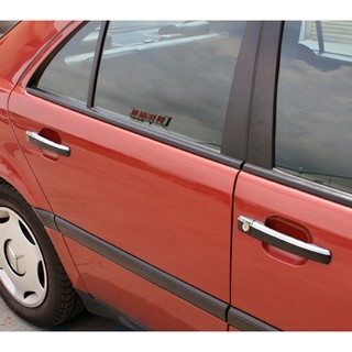 Benz 賓士 W202 C36 C43 C55 C230K 1993~2000 鍍鉻車門門把手蓋飾貼