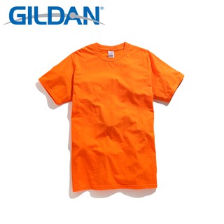 GILDAN 76000 【螢光橘】素T 短袖 寬鬆短袖 上衣