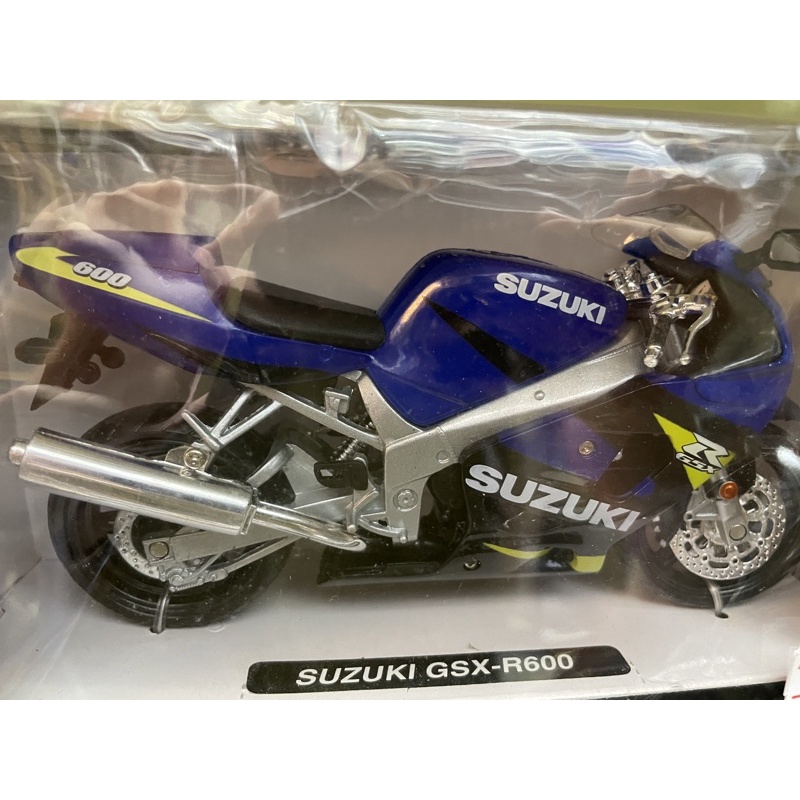 模王 Newray 1/12 Suzuki GSX-R600藍黑
