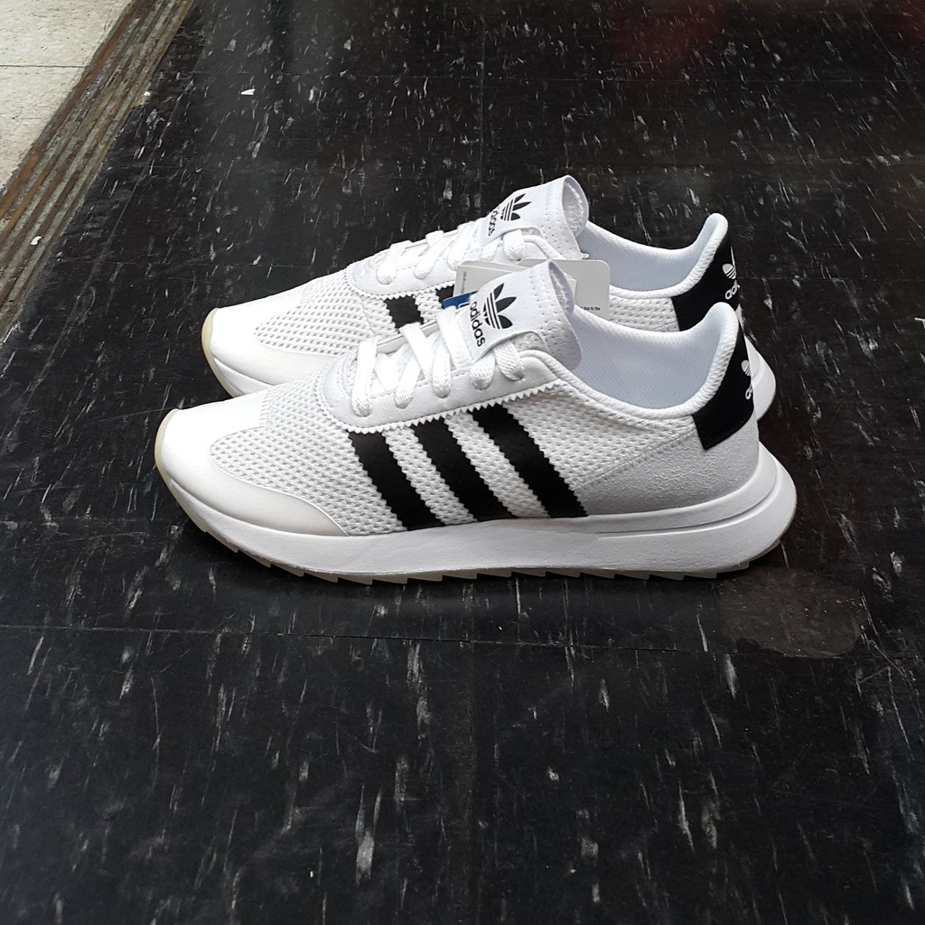 TheOneShop adidas FLB W 李聖經 白色 白黑 網布 跑鞋 BA7760