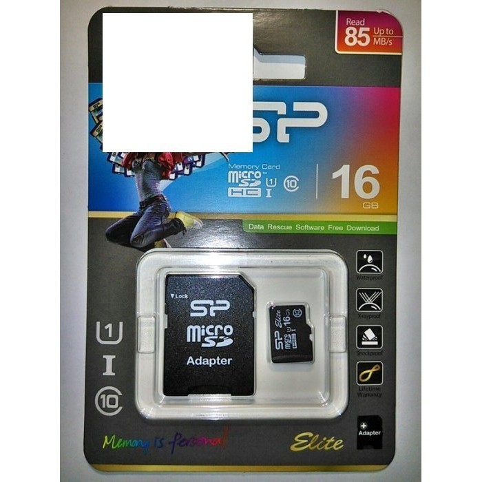 SP 小記憶卡 TF(micro SD), 16GB (16G), C10 U1,廣穎電通Elite 85,終身保固