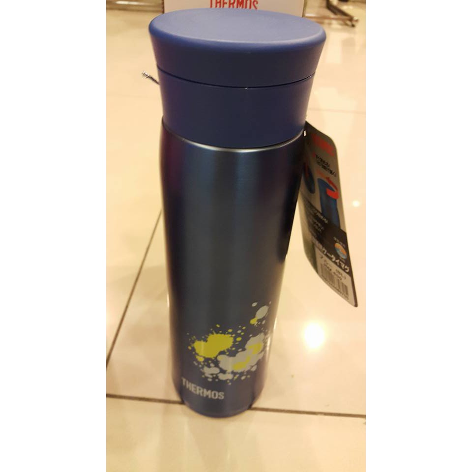 THERMOS膳魔師 不繡鋼保溫杯/保溫瓶600ml(JMZ-600)(藍色)