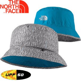 【The North Face Sun Stash Hat雙面漁夫帽〈淺灰〉】CGZ0/雙面帽/漁夫帽/遮陽帽/悠遊山水