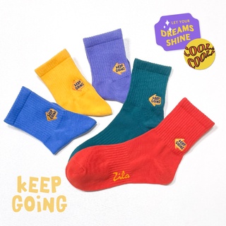 ZILA 街頭玩色風中筒襪｜潮流穿搭