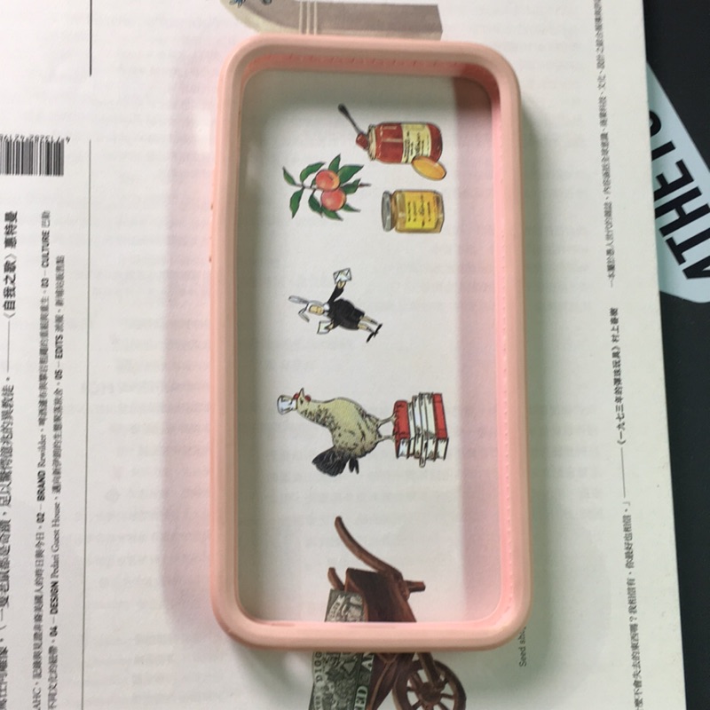 （二手）犀牛盾 iPhone 6/6S CrashGuard防摔邊框手機殼-粉（Shell Pink)