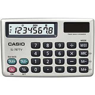 [牛博士CASIO專賣店] 卡西歐SL-787TV攜帶型8位數計算機