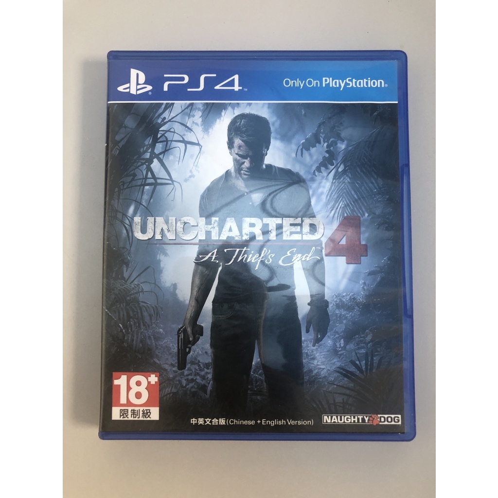 PS4 (二手) 秘境探險 4 盜賊末路 Uncharted 4 中文版