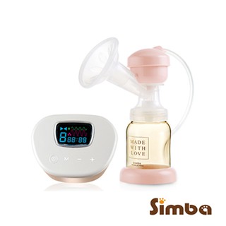 Simba 小獅王辛巴 iFeed極美機超靜音電動吸乳器【送手動吸乳器配件五件組】【佳兒園婦幼館】