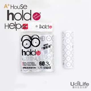 UdiLife 生活大師 hold(好)黏長短膠粘補充60周3入 膠黏補充包 膠粘拖把補充包