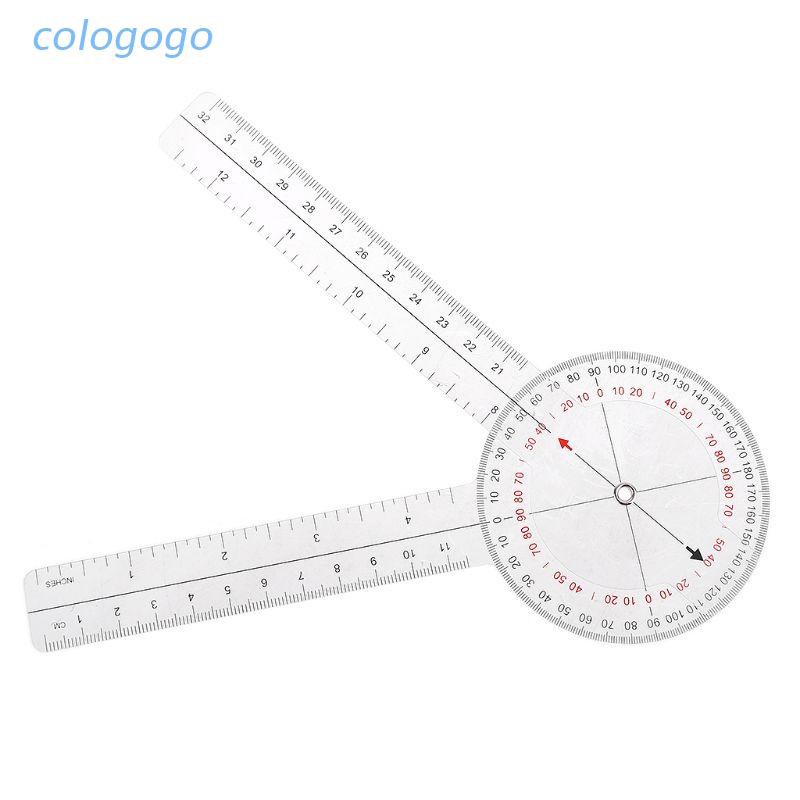 COLO  量角器醫療聯合標尺校準骨科角度規則13inch33厘米