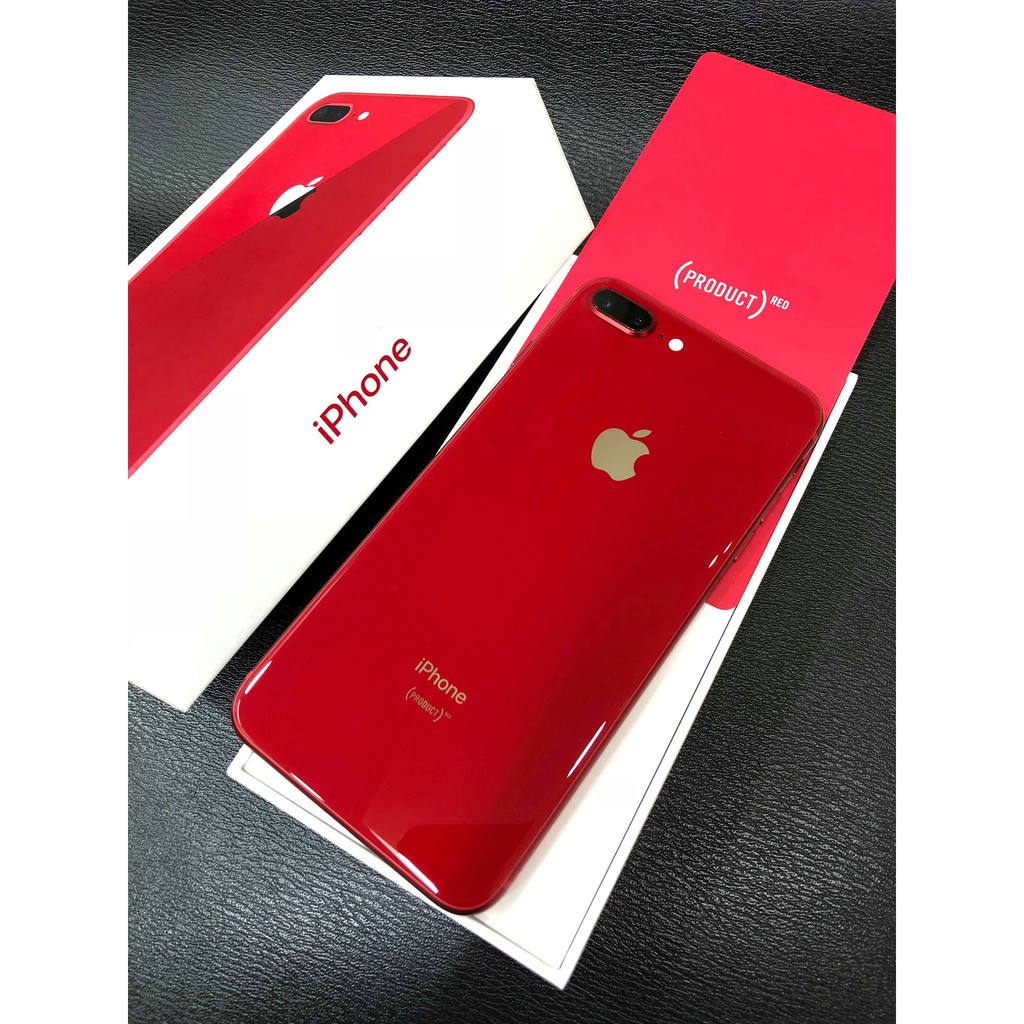 iPhone 8 plus 紅色 256G 外觀漂亮無傷 功能正常 保固至2019/07/03（編號8P6075）