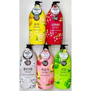 【韓國忠清南道】韓國 Shower Mate - 微風如沐 果香沐浴乳系列 - 甜香柚、蔓越莓、棉花籽、甜蜜桃、沁萊姆