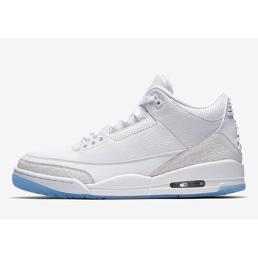 jordans retro 3 white