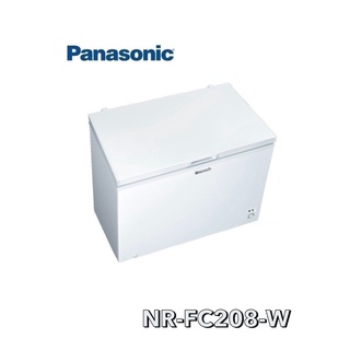 【Panasonic 國際牌】204公升 臥式冷凍櫃NR-FC208-W