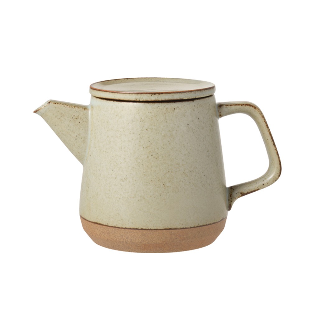 【日本KINTO】 CERAMIC LAB茶壺500ml- 米《WUZ屋子-台北》KINTO 茶壺 日式