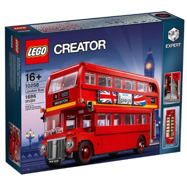 【紅磚屋】樂高 LEGO 10258 CREATOR 系列  LONDON BUS 倫敦巴士 &lt;全新未拆&gt;