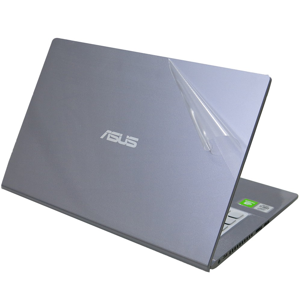 【Ezstick】ASUS X415 X415JP 二代透氣機身保護貼(含上蓋貼、鍵盤週圍貼) DIY 包膜
