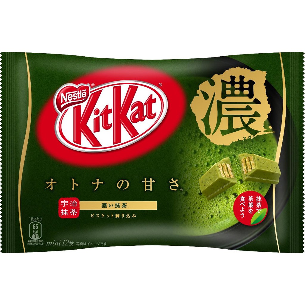 Nestle KitKat 宇治抹茶濃抹茶口味 12包入 效期至 2019/02