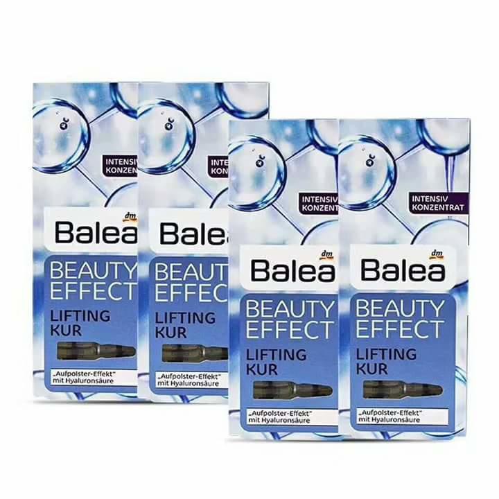 德國 Balea VITAL芭樂雅 藍色 玻尿酸保濕精華 安瓶膠囊