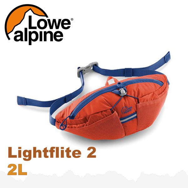 LOWE ALPINE 英國 Lightflite 2 極輕量運動腰包《爆竹紅》2L/FAD-37/臀包/悠遊山水