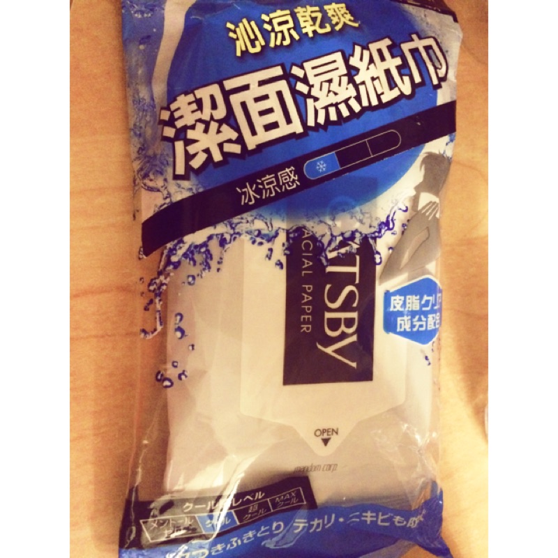 日本Gatsby超勁涼濕紙巾-5包一起賣