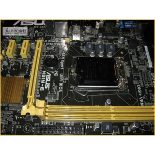 JULE 3C會社-華碩ASUS H81M-E H81/DDR3/5X 防護/UEFI/盒裝良品/1150 主機板