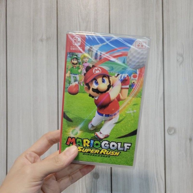 [ 非全新 ] NS 任天堂 Switch 馬利歐 高爾夫 Mario Golf Super Rush 運動 遊戲