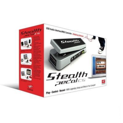 StealthPedal CS 錄音介面+吉他踏板（附吉他/貝斯效果器軟體）USB錄音卡/錄音界面