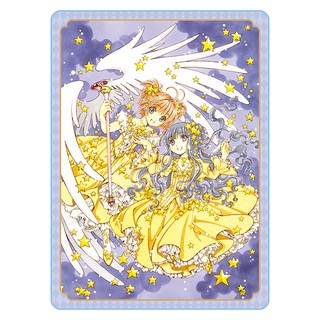 現貨供應~CLAMP庫洛魔法使 美術展限定 透明卡牌篇~毯子 木之本櫻
