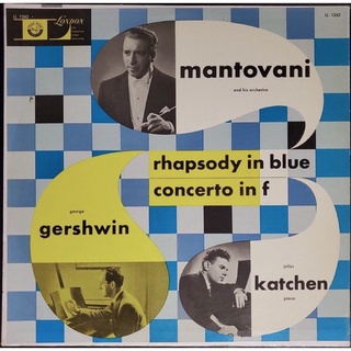 美國黑膠現貨 George Gershwin / Mantovani – Rhapsody In Blue 1955